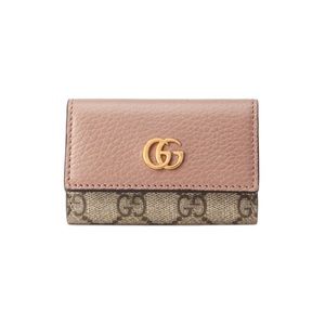 GG Supreme Marmont Leather Key Case Dusty Pink!!!!